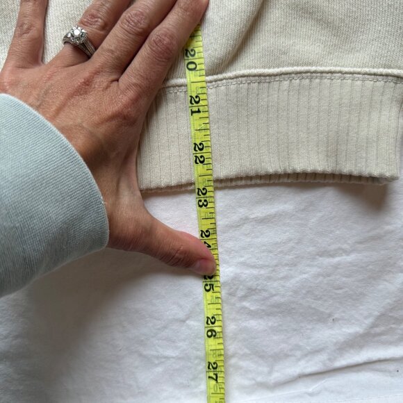 American Eagle Womens Beige Pullover Sweatshirt S/P - Picture 6 of 8